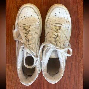 Nike Air Force 1 Kids Sneakers White Youth Size 3 Leather Excellent Condition